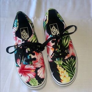 Vans Tropical Floral Canvas Sneakers